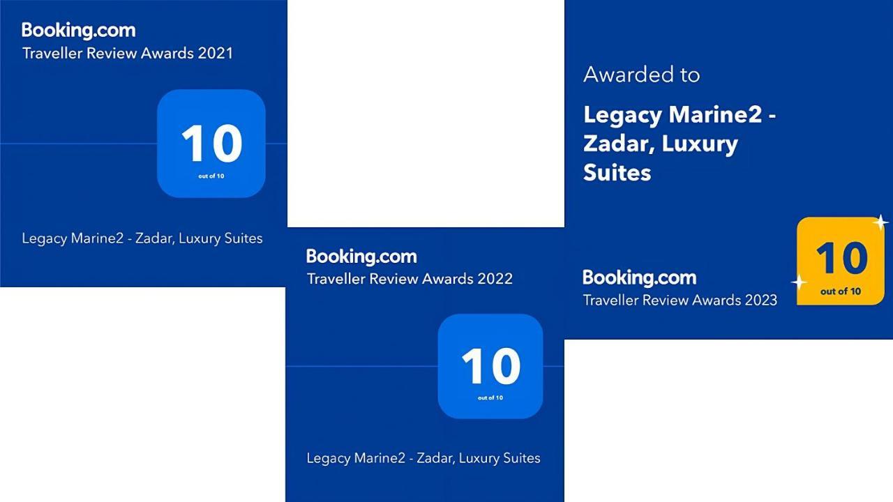 Legacy Marine2 - Zadar, Luxury Suites المظهر الخارجي الصورة